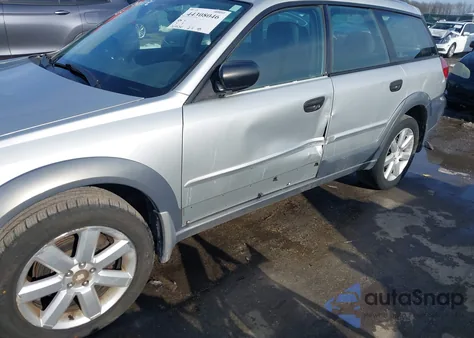 2006 Subaru Outback 2.5I from USA, damaged, VIN 4S4BP61C867304043